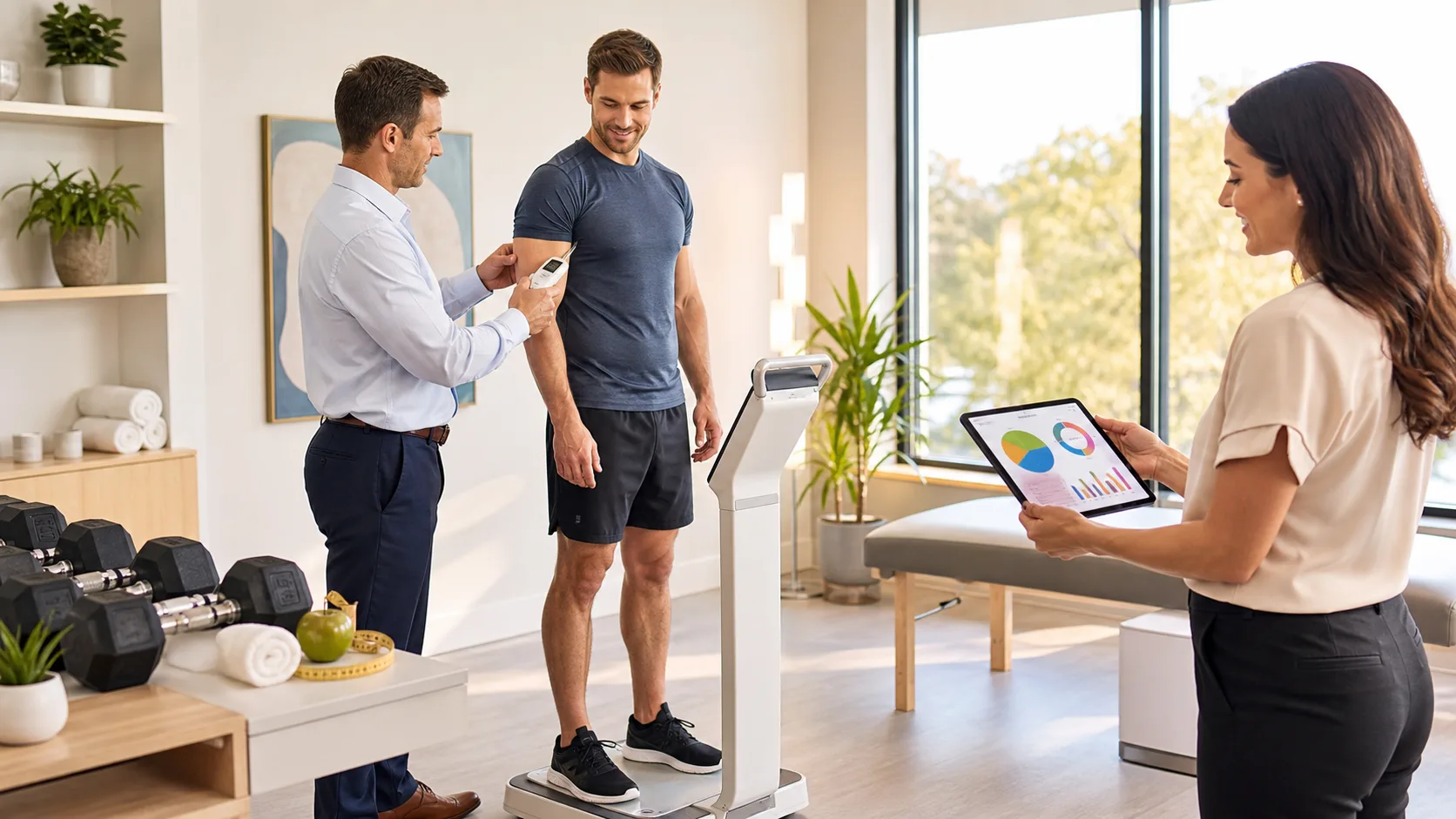TRT and weight loss through improved body composition