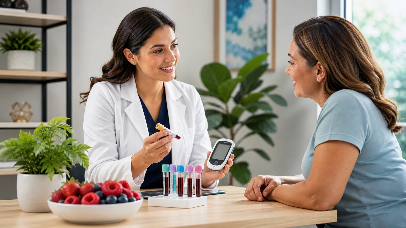 Test for insulin resistance before starting treatment